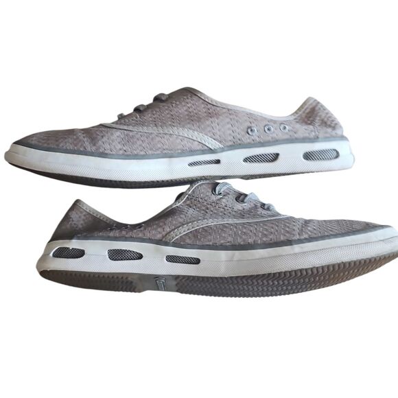 Columbia Womens Vulc N Vent Lace Up Sneaker Shoes Non Marking Boat Shoes Sz 10 - Picture 4 of 11